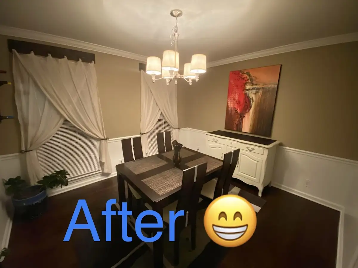 Professional dining room restoration after water damage in Everman