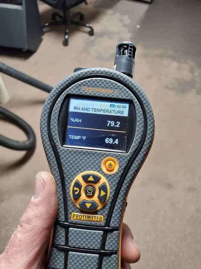 Moisture meter humidity assessment for Fire & Smoke Damage Restoration in Everman