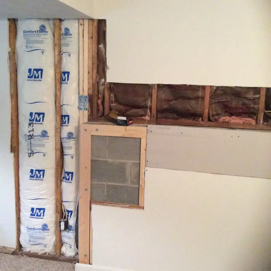Wall insulation replacement during Odor Removal & Deodorization in Everman